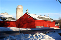 Tulmeadow Farm - First Snow Dec. 27th 2010